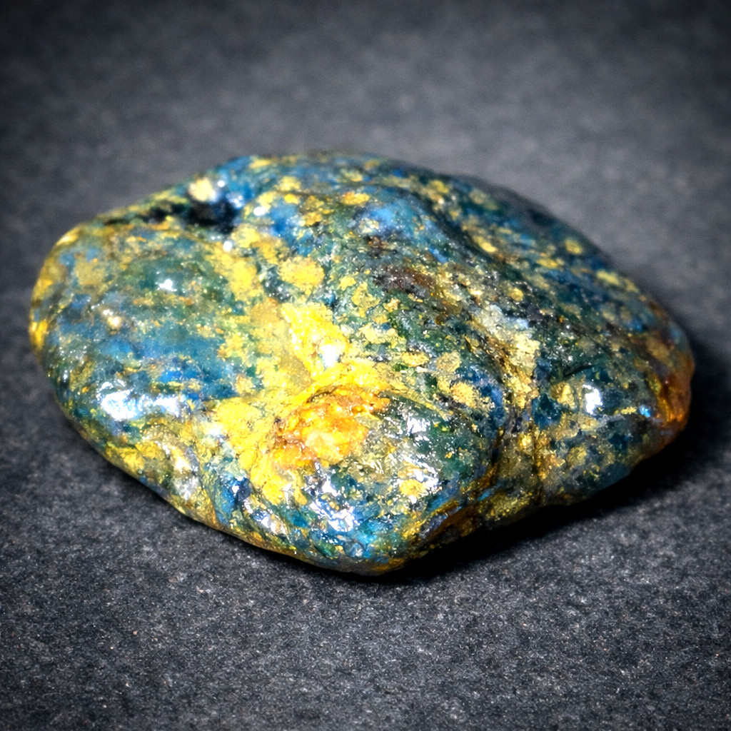 Impressive Natural Dominican Clear Green Blue Amber Rough Specimen 53mm 27.6g