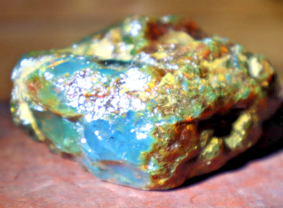 Exquisite Natural Dominican Clear Sky Blue Amber Rough Specimen 56mm 27.4g