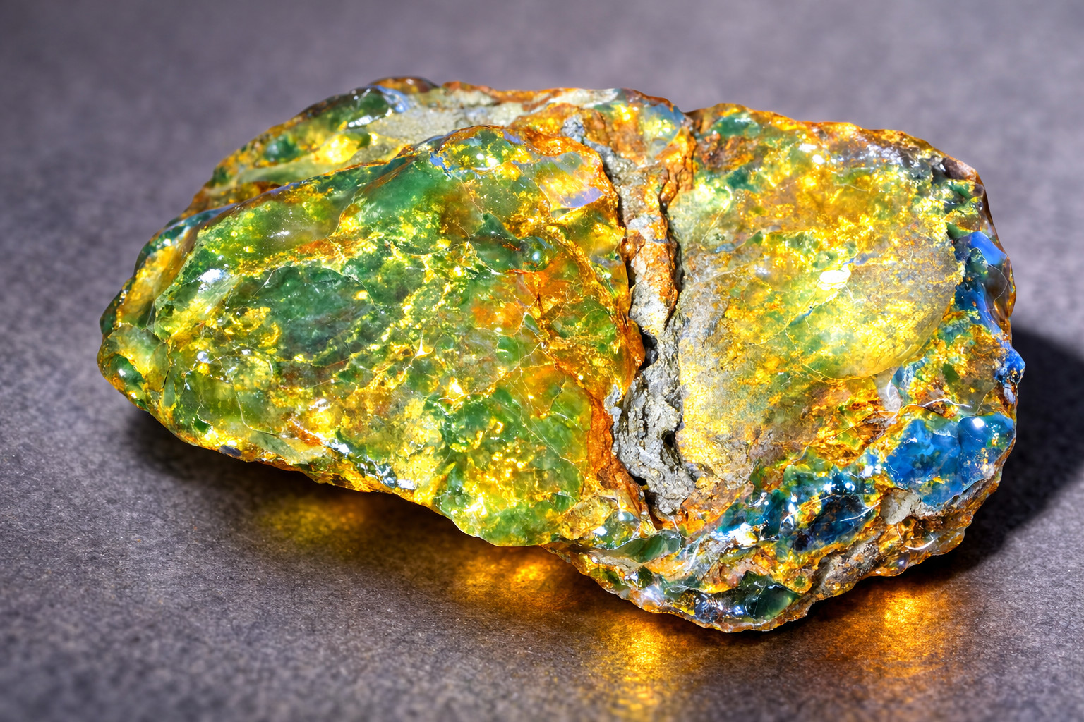 Impressive Natural Dominican Clear Green Blue Amber Rough Specimen 66mm 42.9g