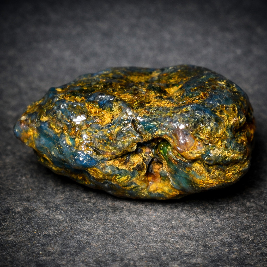 Natural Dominican Blue Green Amber Rough Specimen 51mm 30g Clear