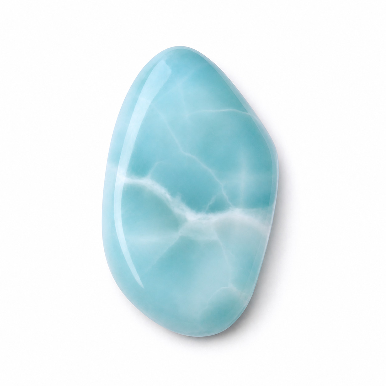 Lovely Natural Light Blue Larimar Cabochon 23mm